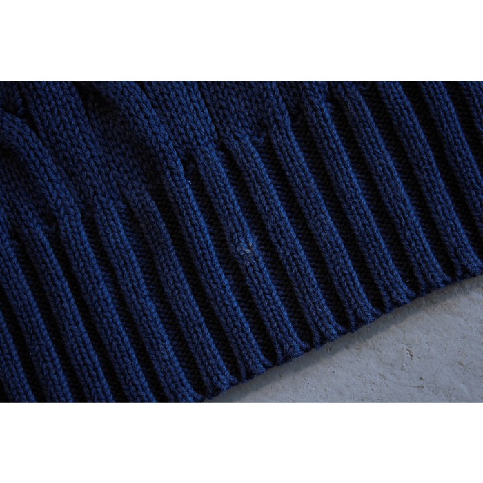 Vintage “Polo Ralph Lauren” Cable Knit Vest | Vintage.City 古着屋、古着コーデ情報を発信