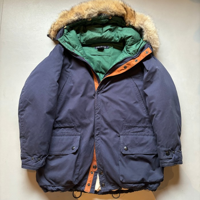 90s nautica down jacket “ファー付き” “size XL” 90年代 ノーティカ ノーチカ ダウンジャケット | Vintage.City 古着屋、古着コーデ情報を発信