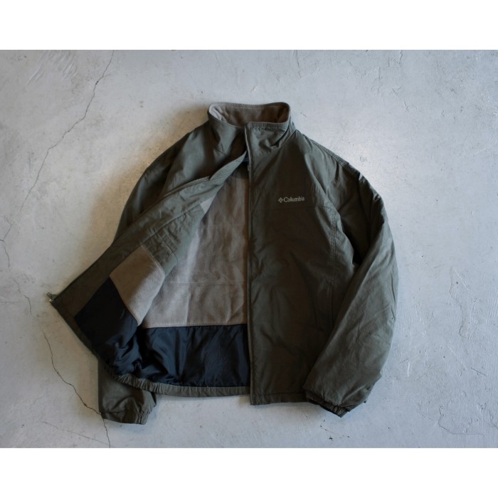 “Columbia” Nylon Insulation Warm Jacket | Vintage.City 古着屋、古着コーデ情報を発信