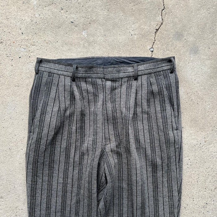 used stripe slacks | Vintage.City 古着屋、古着コーデ情報を発信