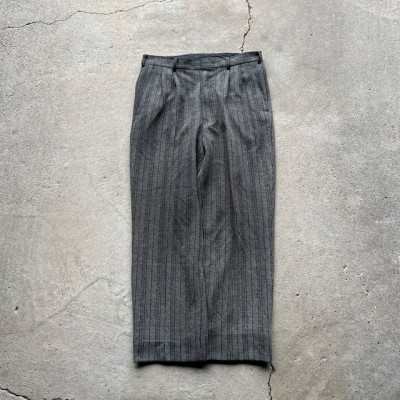 used stripe slacks | Vintage.City 古着屋、古着コーデ情報を発信