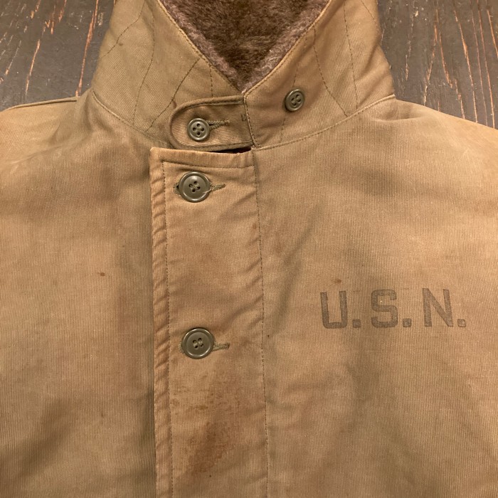 40’s US NAVY N-1 DECK JACKET | Vintage.City 古着屋、古着コーデ情報を発信