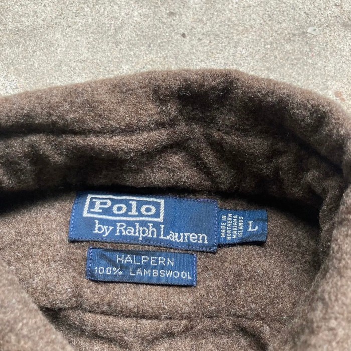 Polo by RalphLauren  "HALPERN" LAMBSWOOL | Vintage.City 古着屋、古着コーデ情報を発信