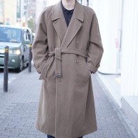70’s- “BONGARDI” wool×nylon trench coat from Germany | Vintage.City 빈티지숍, 빈티지 코디 정보