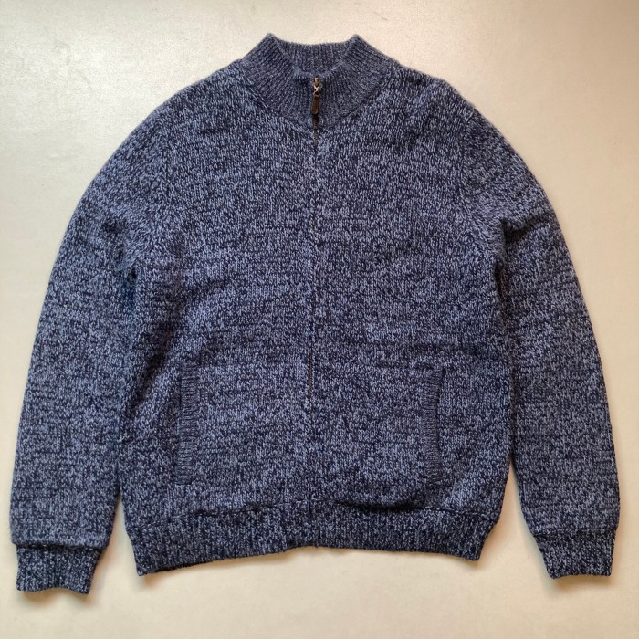 LLBean drivers knit “lambs wool100%” “裏地付き” “size L” エルエルビーン ドライバーズニット | Vintage.City 古着屋、古着コーデ情報を発信