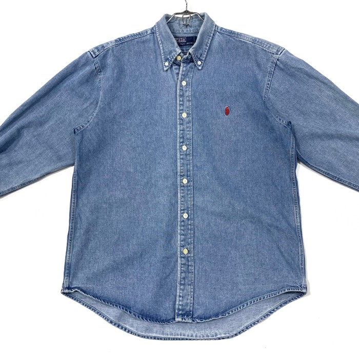 90's古着 Polo Ralph Lauren デニム地 BDシャツ メンズM | Vintage.City 古着屋、古着コーデ情報を発信