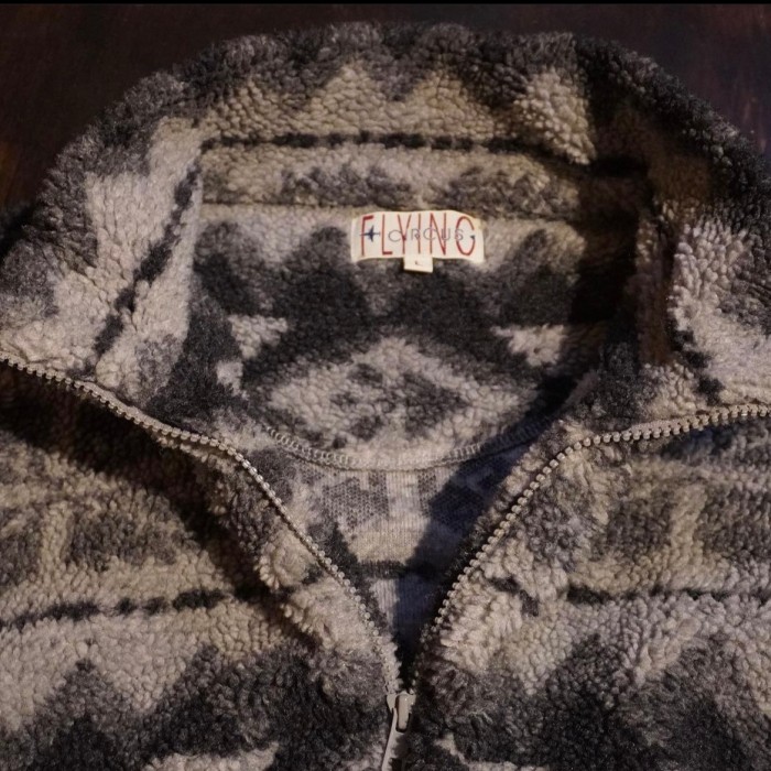 FLYING CRICUS fleece jacket | Vintage.City 빈티지숍, 빈티지 코디 정보