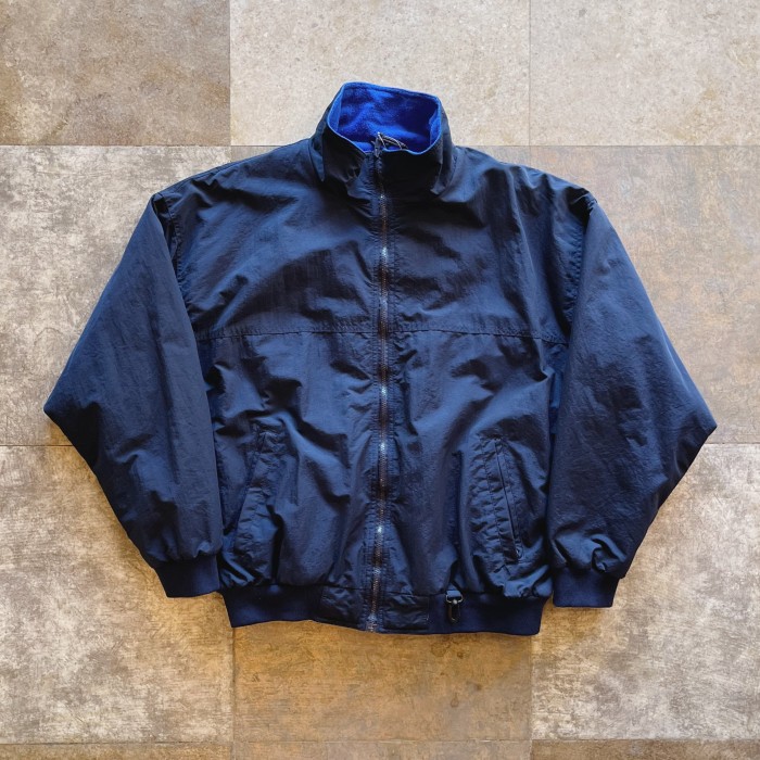 White Sierra Navy Fleece Jacket | Vintage.City 빈티지숍, 빈티지 코디 정보