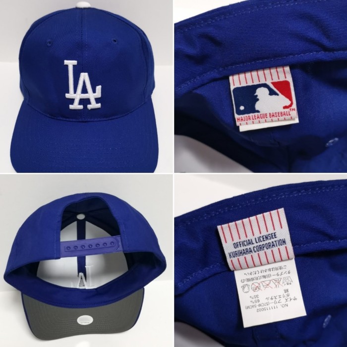90s LA Dodgers ドジャース CAP キャップ NWA MLB 青 | Vintage.City 古着屋、古着コーデ情報を発信