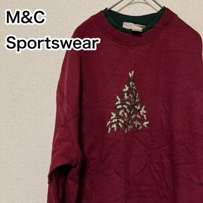 688【美品】US 古着  M&C Sportswear ニット トレーナー | Vintage.City 빈티지숍, 빈티지 코디 정보
