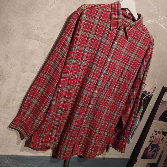 J.crew(ジェイクルー)　チェックシャツ　Мサイズ　コットン　TAILAND　レッド　1446 | Vintage.City Vintage Shops, Vintage Fashion Trends
