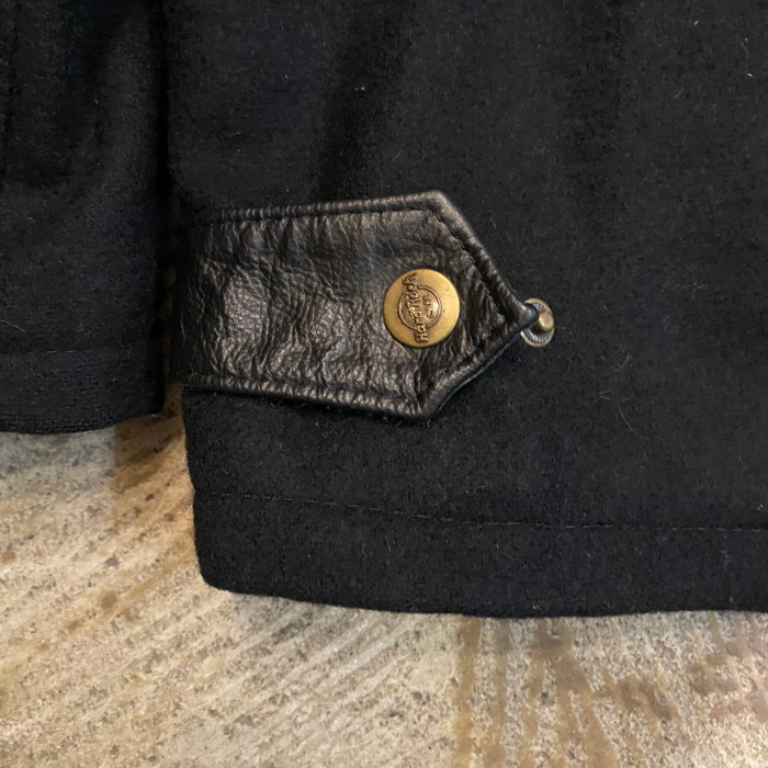 ビンテージ 90年代 ハードロックカフェ ウールジャケット XL ブラック | Vintage.City 古着屋、古着コーデ情報を発信