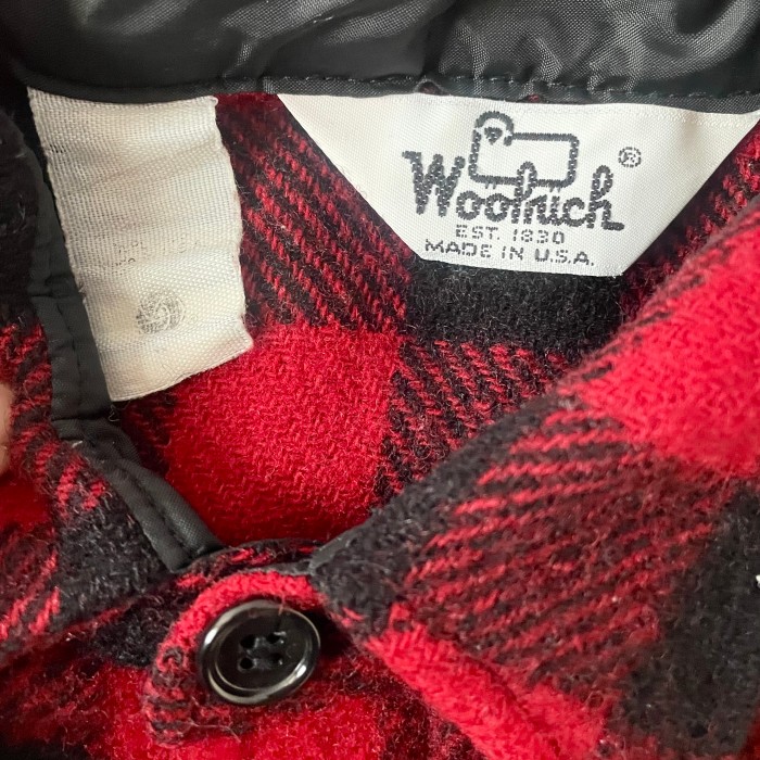 70s vintage woolrich ウールリッチ バッファローチェック ウールシャツ | Vintage.City 빈티지숍, 빈티지 코디 정보