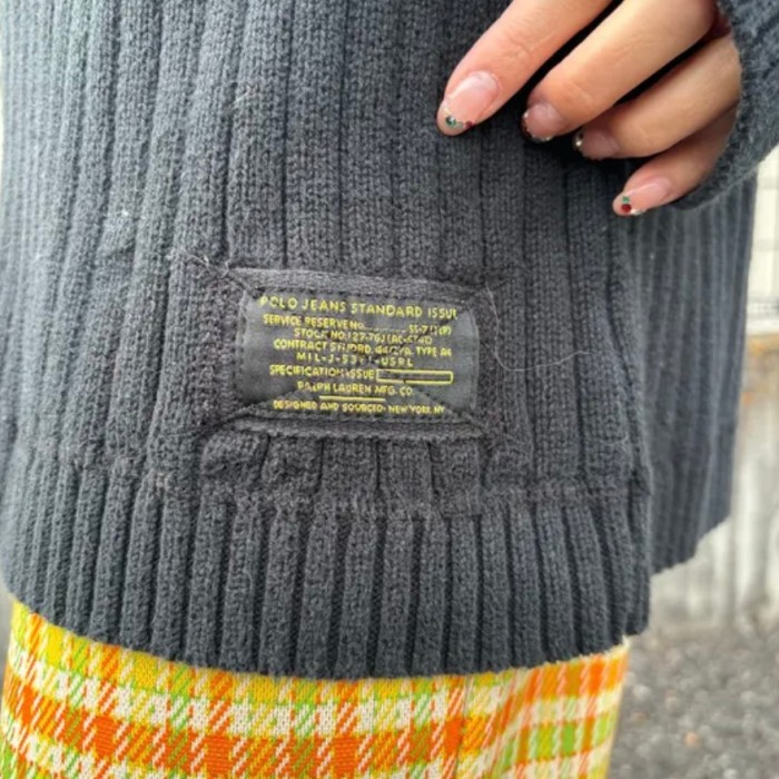 POLO JEANS company lib knit | Vintage.City 빈티지숍, 빈티지 코디 정보