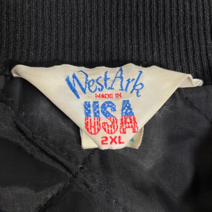 80-90s USA製 West Ark シボレー 刺繍 ナイロンスタジャン | Vintage.City 古着屋、古着コーデ情報を発信