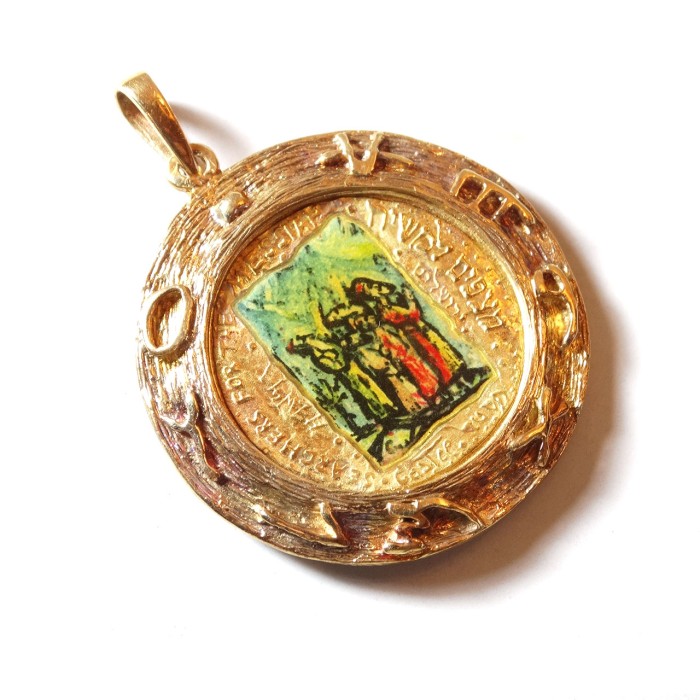 1986s Gold state medal Everlasting Love by Moshe Castel | Vintage.City 古着屋、古着コーデ情報を発信