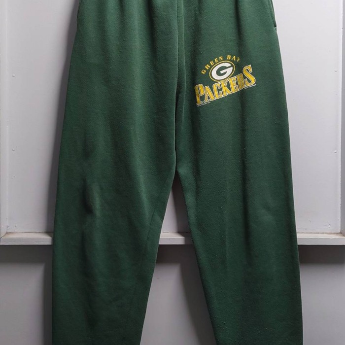 90’s Lee SPORT “NFL GREEN BAY PACKERS” プリント スウェット パンツ グリーン XL 両側ポケット付き ウエストゴム | Vintage.City Vintage Shops, Vintage Fashion Trends