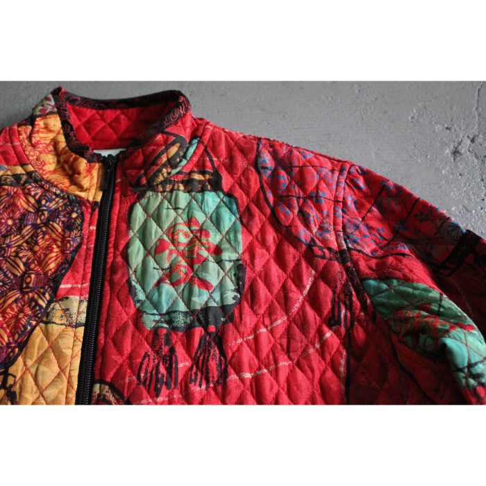 90's CHICO'S silk quilting jkt | Vintage.City 古着屋、古着コーデ情報を発信