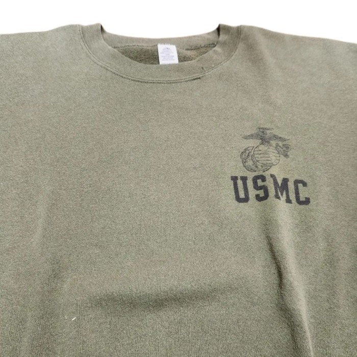 USMC　アメリカ海軍　ミリタリースウェット　USA製　オリーブ　サイズL | Vintage.City 빈티지숍, 빈티지 코디 정보
