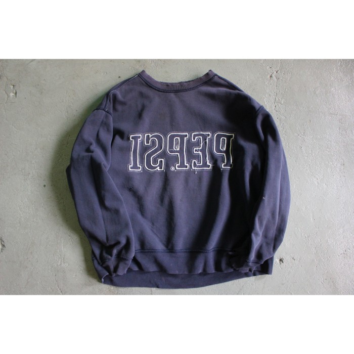 90's PEPSI "double face" sweatshirt | Vintage.City 古着屋、古着コーデ情報を発信
