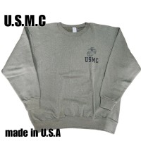 USMC　アメリカ海軍　ミリタリースウェット　USA製　オリーブ　サイズL | Vintage.City 古着屋、古着コーデ情報を発信