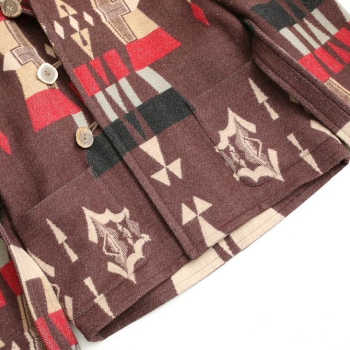 Ralph Lauren Native Pattern Blanket Coat | Vintage.City 古着屋、古着コーデ情報を発信