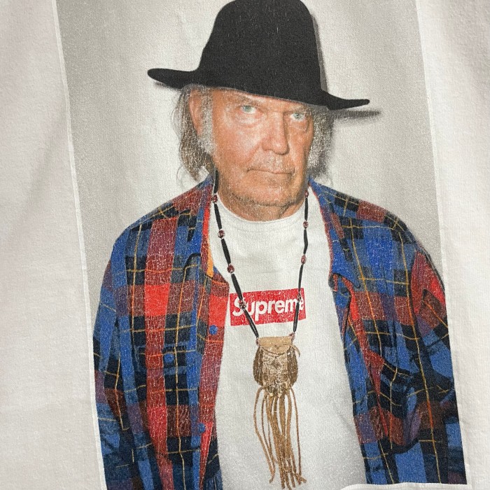 15SS supreme Neil Young Tee Tシャツ ホワイト シュプリーム ニールヤング L | Vintage.City 古着屋、古着コーデ情報を発信