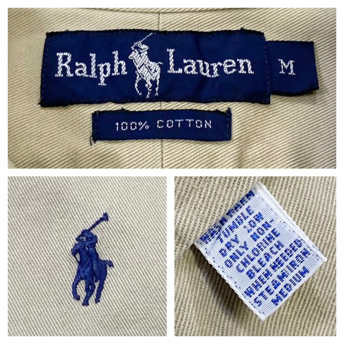 美品 90's古着 Ralph Lauren ビッグポロ コットンBDシャツ | Vintage.City 古着屋、古着コーデ情報を発信