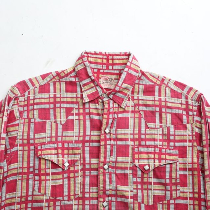 50's Levi's Western Shirt "Short Horn" | Vintage.City 古着屋、古着コーデ情報を発信