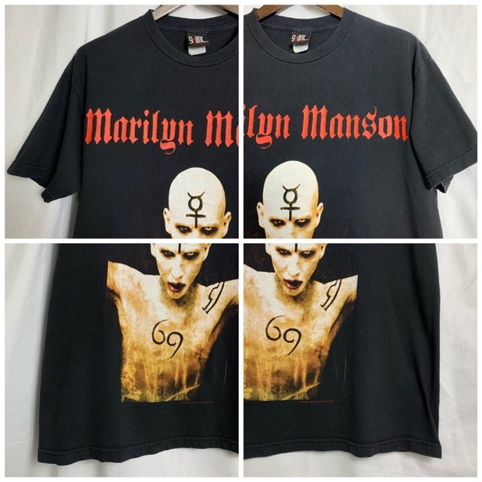 vintage marilyn manson マリリンマンソン バンドTシャツ | Vintage.City 빈티지숍, 빈티지 코디 정보