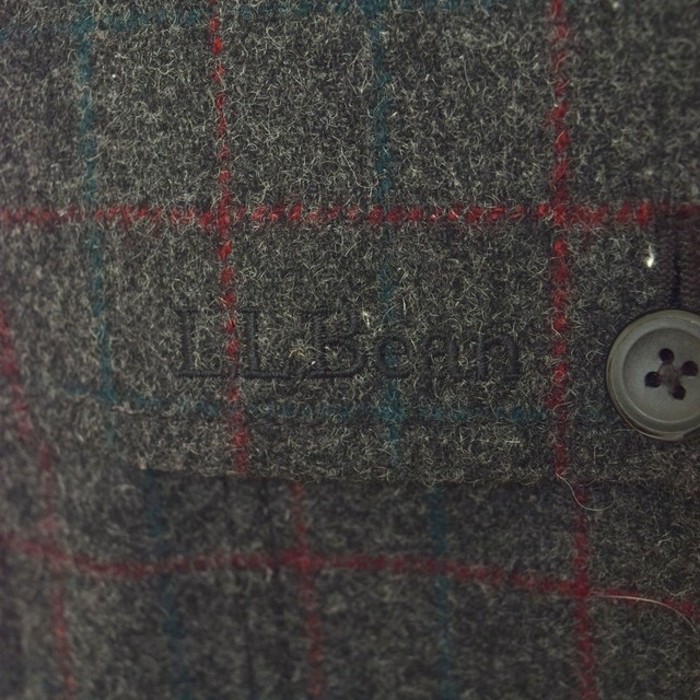 old " L.L.bean " wool x primaloft zip up jacket | Vintage.City 古着屋、古着コーデ情報を発信