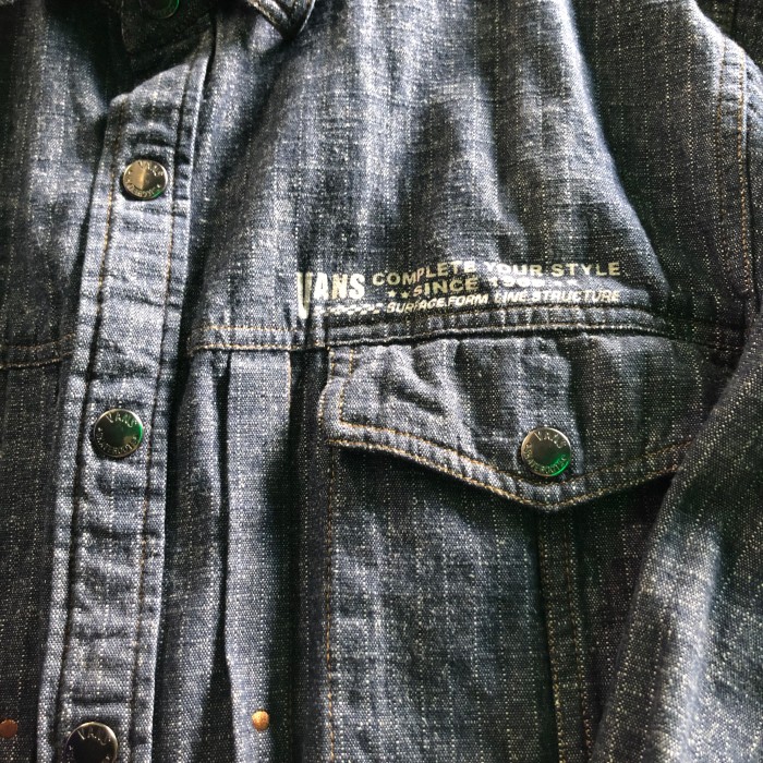 VANS 90s デニムシャツ | Vintage.City 古着屋、古着コーデ情報を発信