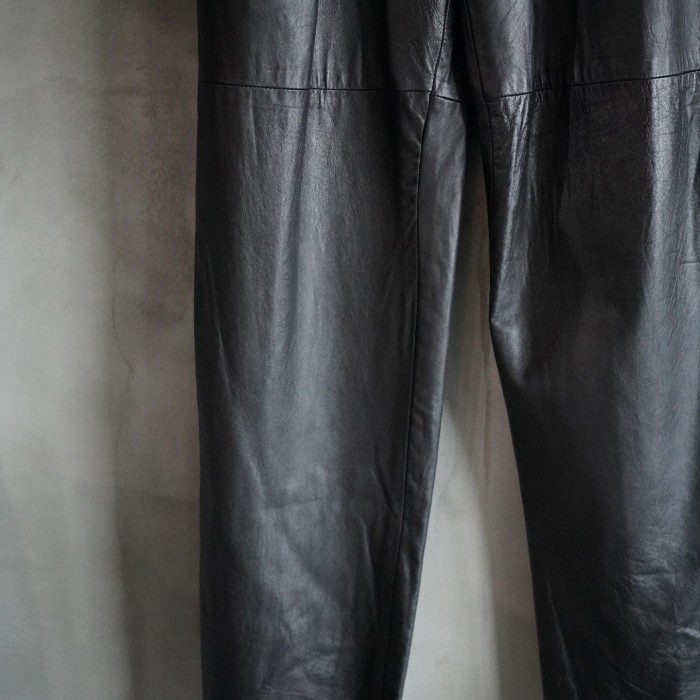 OLD french leather pants | Vintage.City 古着屋、古着コーデ情報を発信