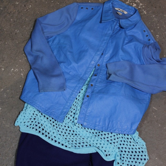 90-00’s Chico’s mesh poncho top | Vintage.City 古着屋、古着コーデ情報を発信