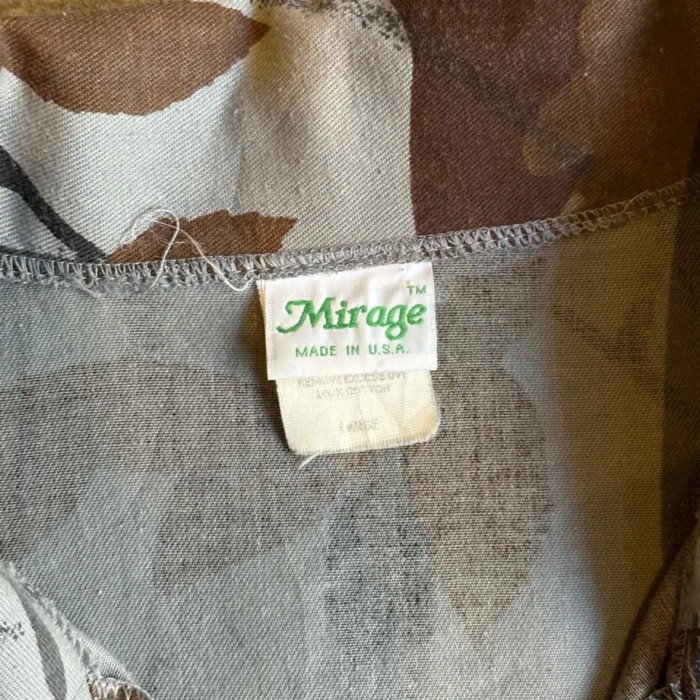 80s MIRAGE CAMO  Sleeping Shirts | Vintage.City 古着屋、古着コーデ情報を発信