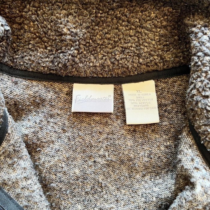 Field Master damage fleece pullover | Vintage.City 빈티지숍, 빈티지 코디 정보