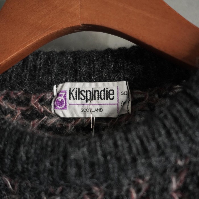 “Kilspindie” wool knit sweater | Vintage.City 古着屋、古着コーデ情報を発信