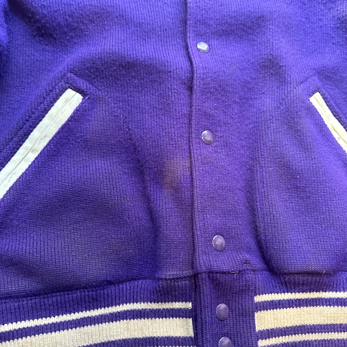 60s〜  Knit×Leather Award Jacket | Vintage.City 古着屋、古着コーデ情報を発信