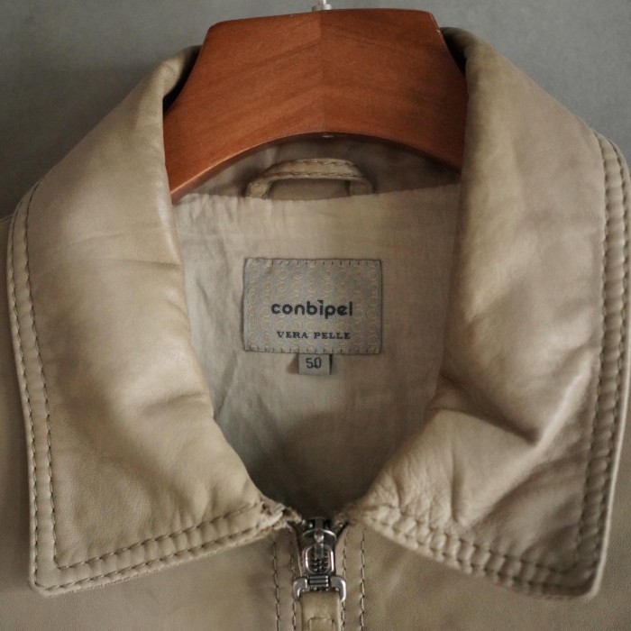 “conbipel” leather jacket | Vintage.City Vintage Shops, Vintage Fashion Trends