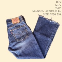 00's Levi's "553" MADE IN AUSTRALIA - Size ・W30 L33 | Vintage.City 古着屋、古着コーデ情報を発信