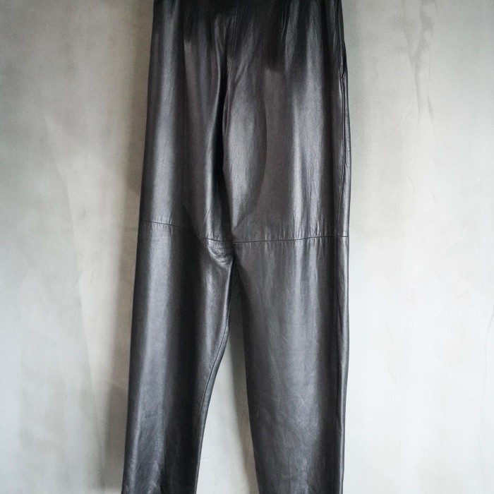 OLD french leather pants | Vintage.City 古着屋、古着コーデ情報を発信