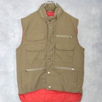 old " sears " multi pocket pudding vest | Vintage.City 빈티지숍, 빈티지 코디 정보
