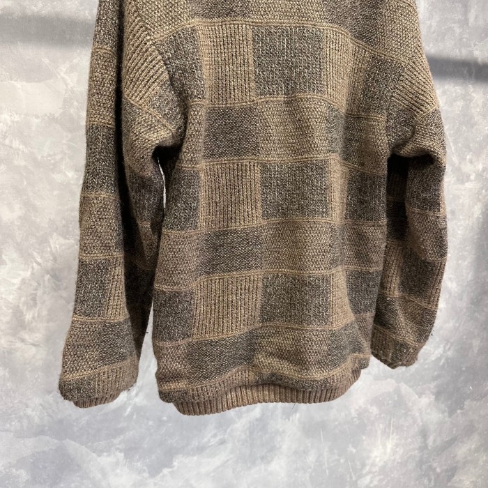 brown Knit cardigan | Vintage.City 빈티지숍, 빈티지 코디 정보