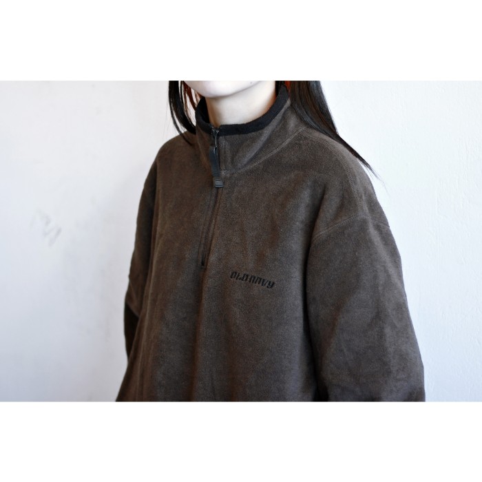 Vintage “OLD NAVY” Halfzip Fleece Jacket | Vintage.City Vintage Shops, Vintage Fashion Trends