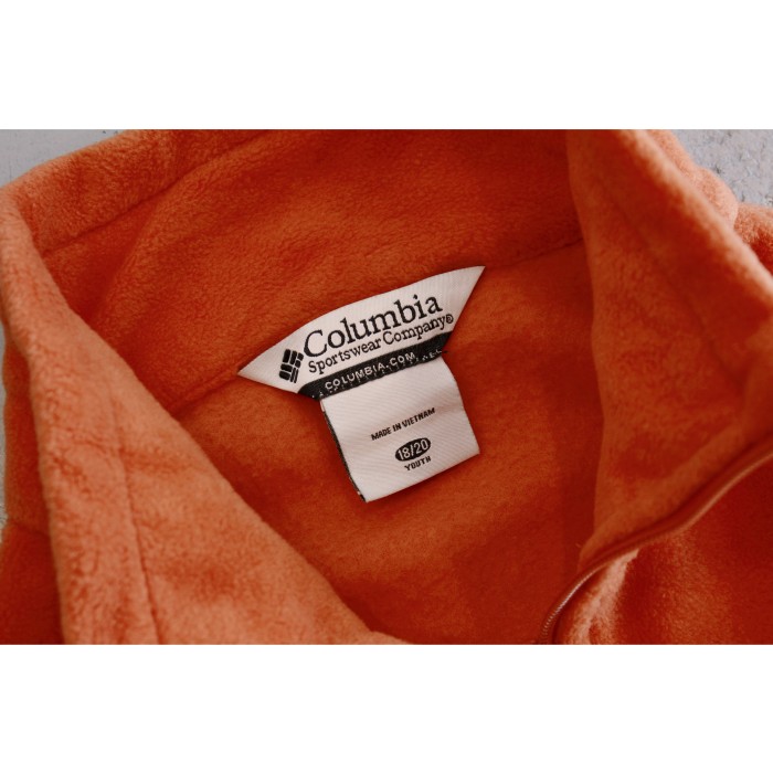 Vintage “Columbia” Zipup Fleece Jacket | Vintage.City 古着屋、古着コーデ情報を発信
