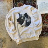 Hanes DOG printed sweatshirt | Vintage.City 古着屋、古着コーデ情報を発信