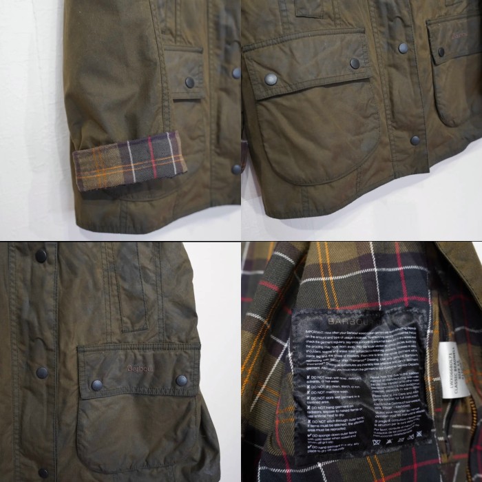 USA VINTAGE Barbour OILED JACKET/アメリカ古着バブアーオイルドジャケット | Vintage.City 古着屋、古着コーデ情報を発信