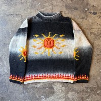 Ecuador Knit 太陽柄 | Vintage.City 빈티지숍, 빈티지 코디 정보