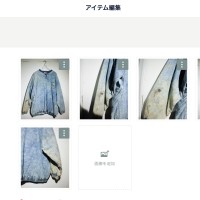 denim print pullover jacket / デニムプリントジャケット | Vintage.City 古着屋、古着コーデ情報を発信