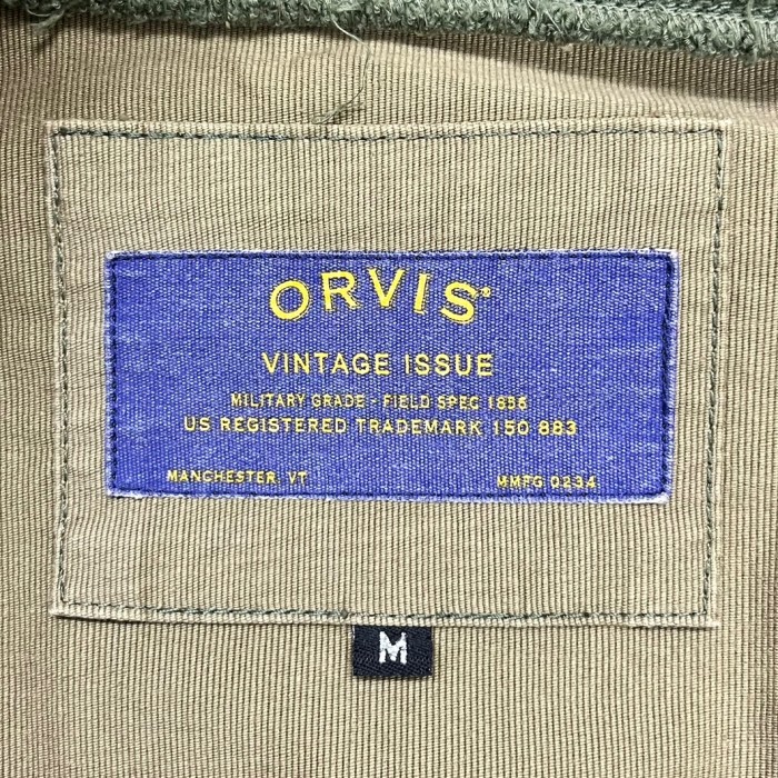 ORVIS コットンピケ フックボタン デッキジャケット カーキ (VINTAGE) | Vintage.City 古着屋、古着コーデ情報を発信